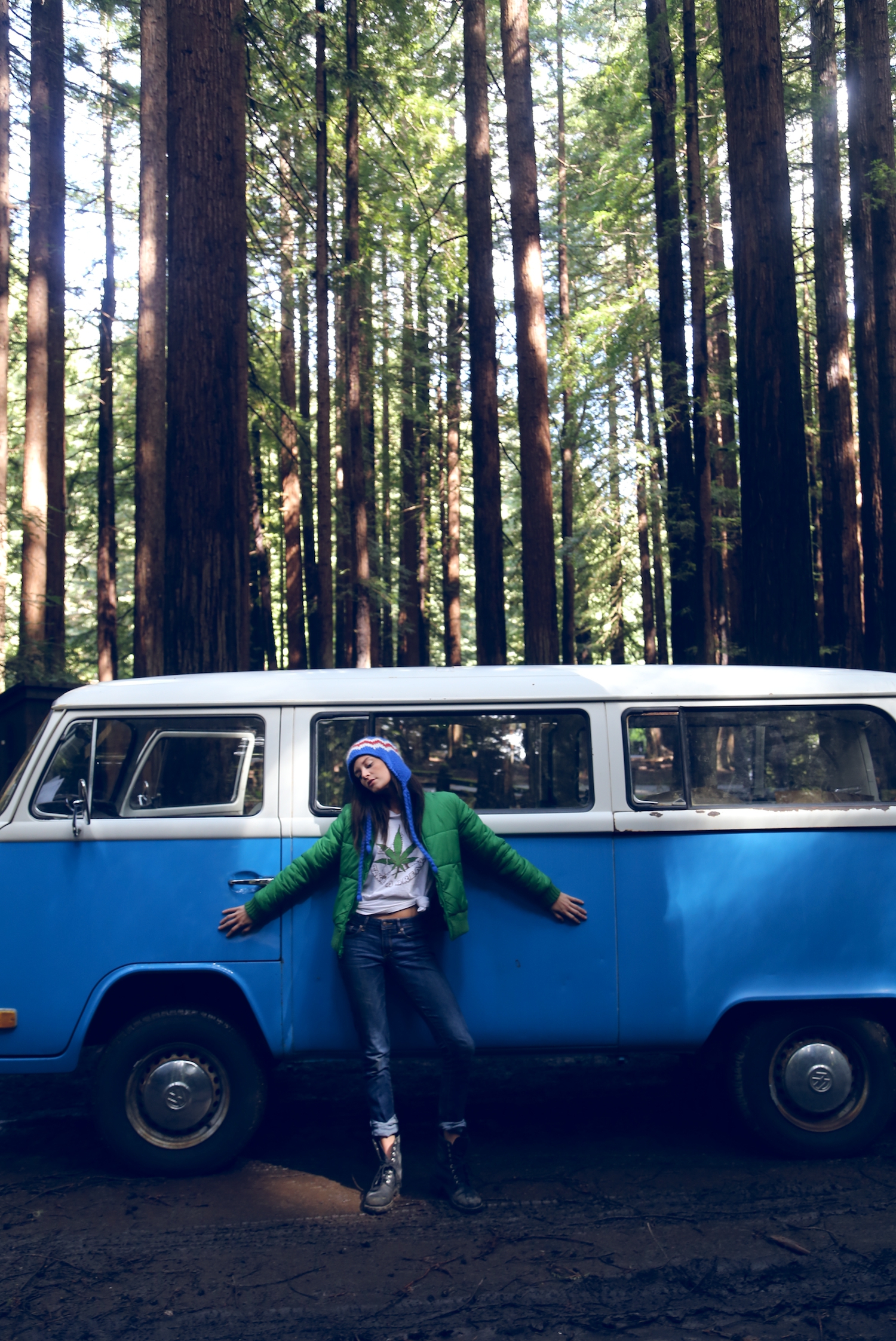 vw bus, vintage, camping, millennial, clamping, redwoods national park, lifestyle  camping, road trip,heather van gaale, lifestyle photographer, natural images, in the moment, camping, road trip